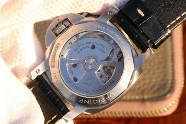 Replica Panerai PAM1392 XF Black Dial Black Leather Strap P9010