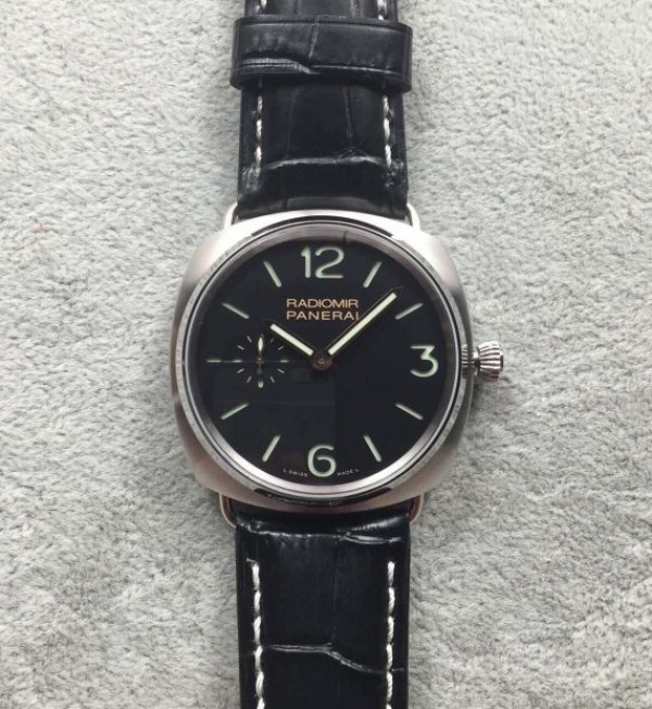 Replica Panerai XF PAM338 Radiomir Black Leather Strap P.999