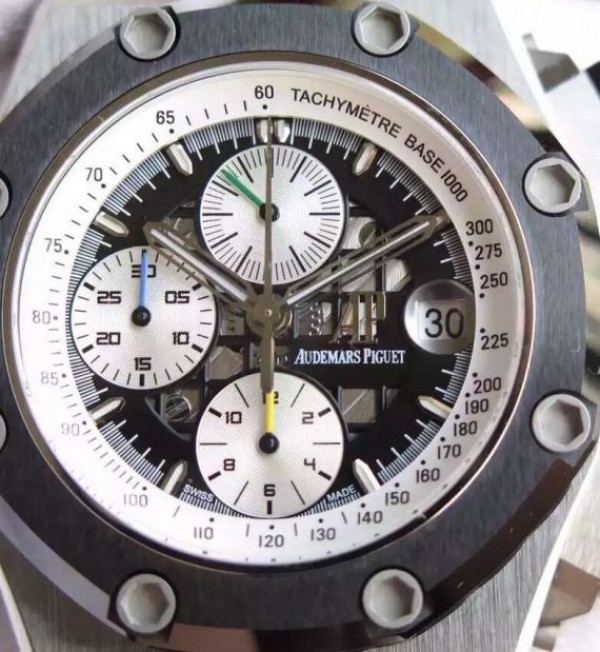 Replica Audemars Piguet JF Royal Oak Offshore Ruben Barrichello Skeleton Dial A3126