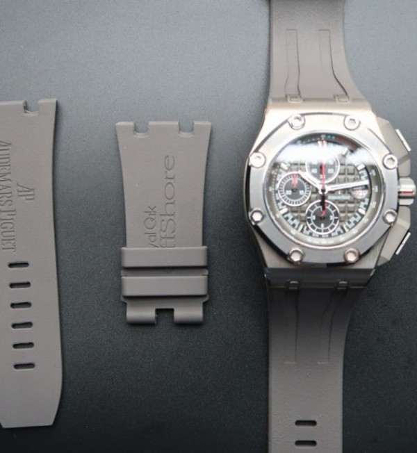 Replica Audemars Piguet JF Royal Oak Offshore Titanium Michael Schumacher Gray Dial A3126