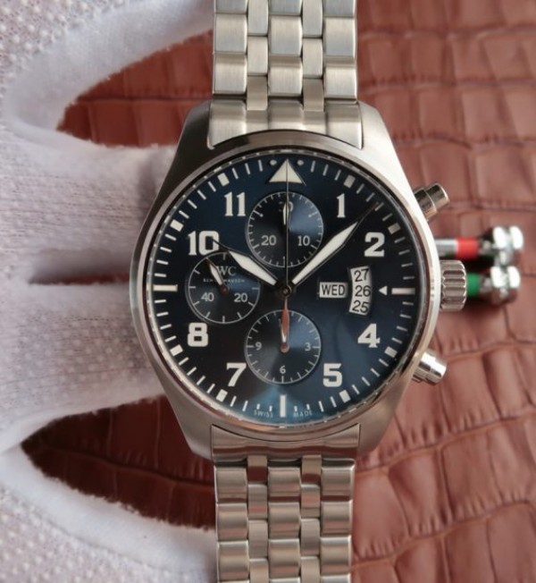 Replica IWC ZF Pilot Chrono 377706 Le Petit Prince SS Bracelet