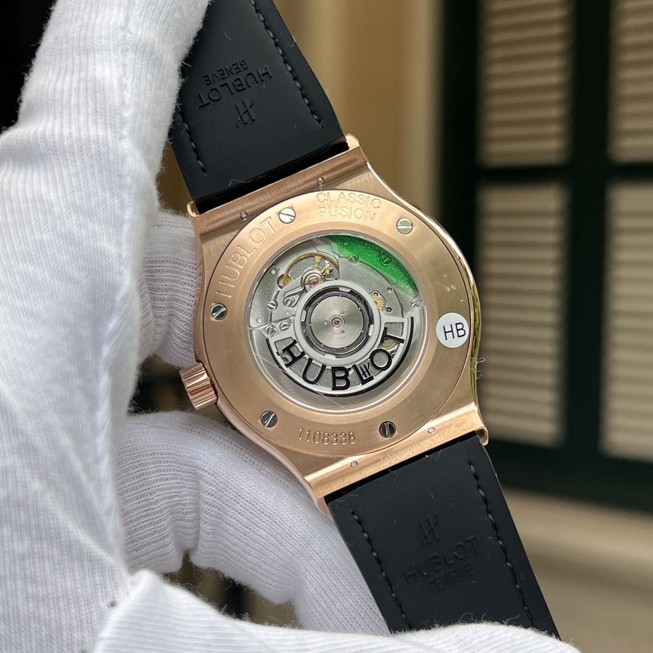 Hublot Classic Fusion King Gold Replica Watch Diamond Bezel HBF 42mm