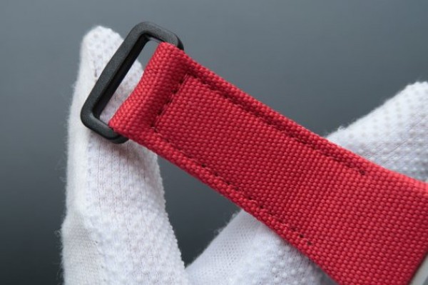 Replica Richard Mille RM027 SS Skeleton Dial Gray Inner Bezel Red Nylon Strap 6T51