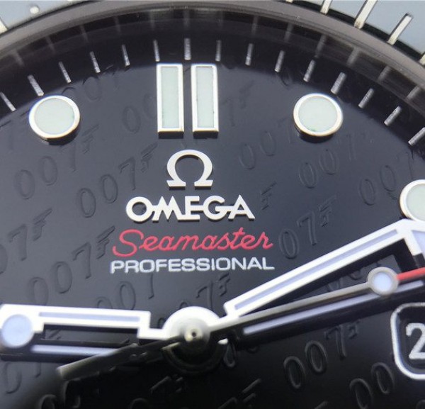 Replica Omega Seamaster 300M Chronometer SS  007  Limited Edition SS Bracelet A2824