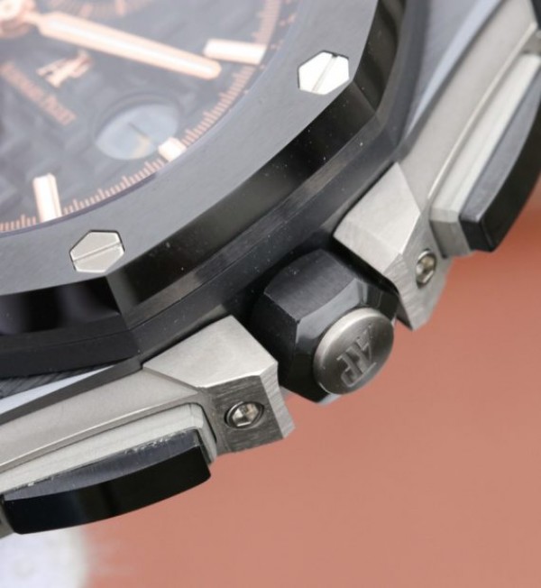 Replica Audemars Piguet JF Royal Oak Offshore 2017 Real Ceramic Black Dial A3126