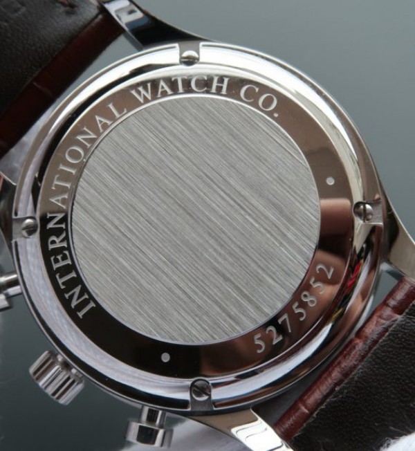 Replica IWC ZF Portuguese Chrono IW371431 Brown Leather Strap
