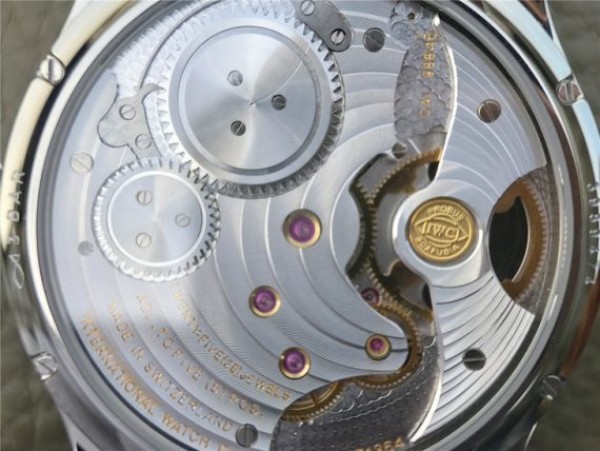 Replica IWC Portuguese Tourbillon IW5463 SS YLF Green Dial RG Markers Black Leather Strap A98900