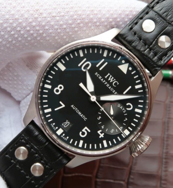 Replica IWC ZF Big Pilot IW500901 Leather Strap A51111