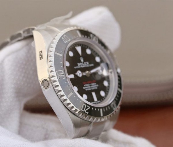 Replica Rolex Sea-Dweller DEEPSEA 116660 Black Ceramic Noob A2836