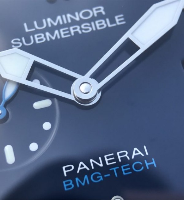 Replica Panerai XF PAM692 Titanium Blue Dial Rubber Strap P.9010