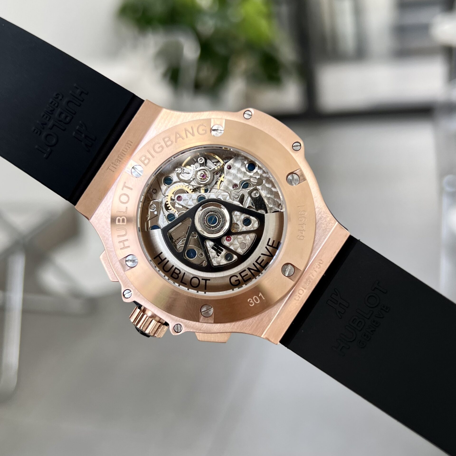 Hublot Big Bang Replica 1:1 Watch King Gold HB Factory 44mm