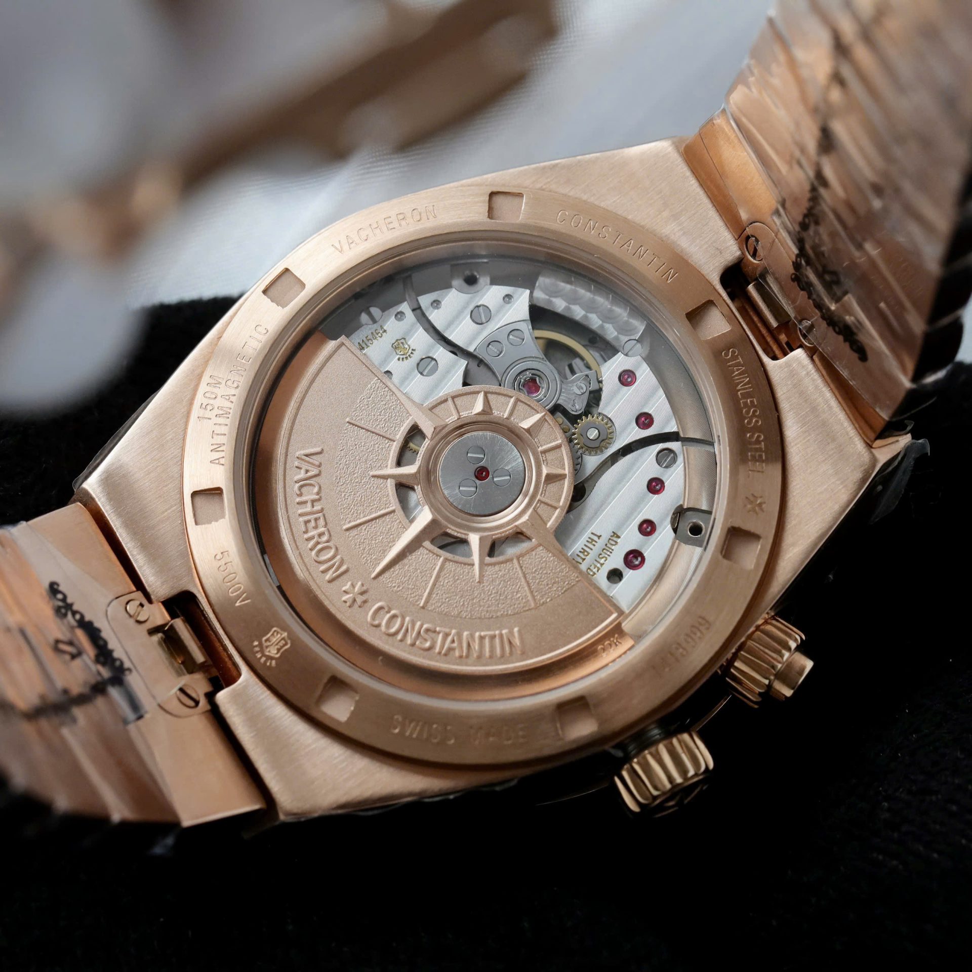 Vacheron Constantin Overseas Dual Time 7920V Replica Watch Dial Green 41mm