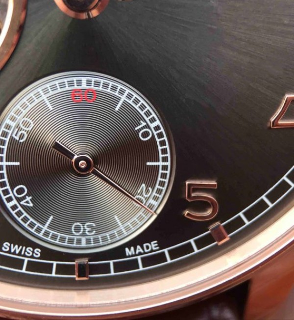 Replica IWC AZ Portuguese Tourbillon IW5463 RG Gray Dial