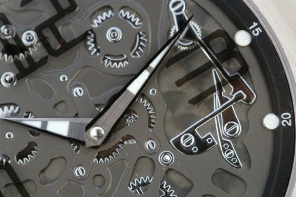 Replica Richard Mille RM033 Titanium SF Arabic Markers Dial Black Rubber Strap Micro-Rotor Movement