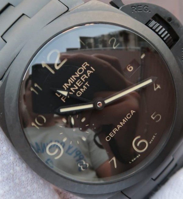 Replica Panerai XF PAM438 Ceramic Bracelet P9001