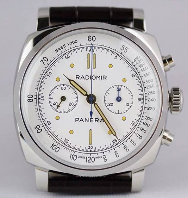 Replica Panerai XF PAM518 Leather Strap Manual Winding Chrono