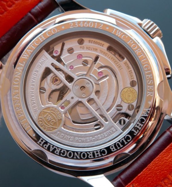 Replica IWC Portuguese Automatic Yacht Club White Dial Red Hand