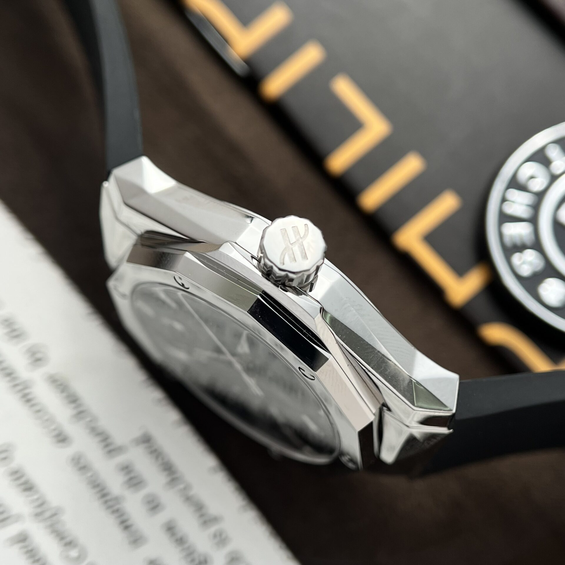 Hublot Replica 1:1 Watch Orlinski Titanium Black HB Factory 40mm