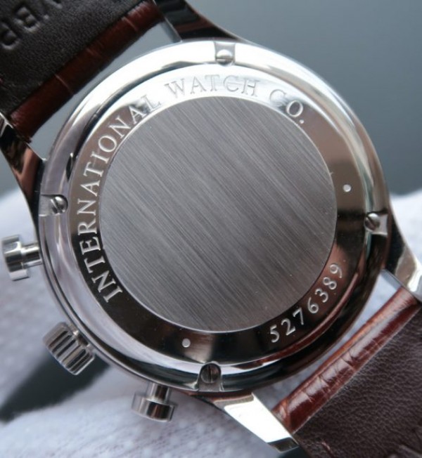 Replica IWC ZF Portuguese Chrono IW371404 Brown Leather Strap