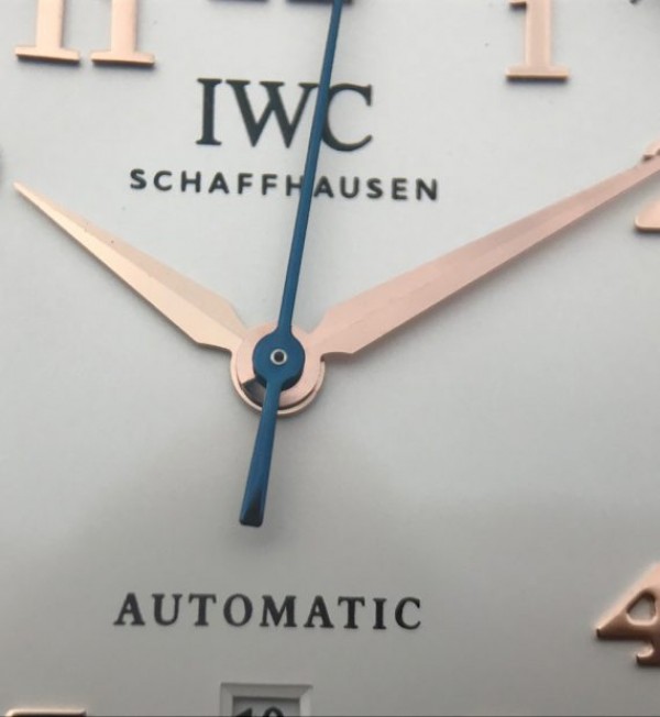 Replica IWC TW Da Vinci IW356601 White Dial Black Leather Strap A2892