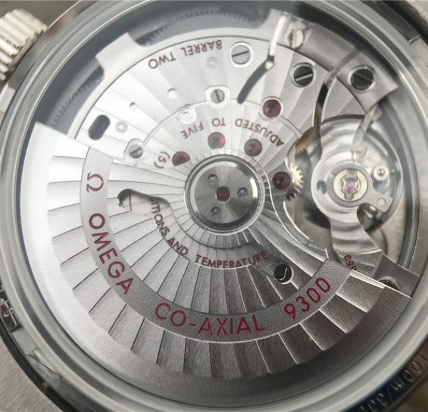Replica Omega OMF Speedmaster 57 Co-Axial Blue Dial SS Bracelet A9300