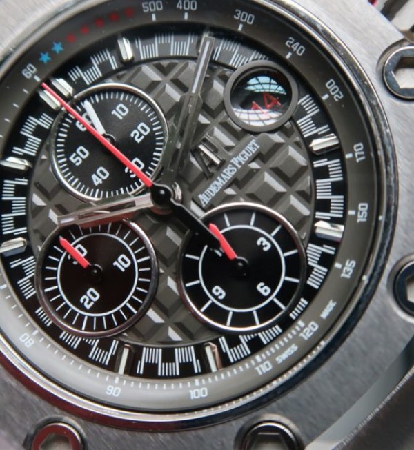 Replica Audemars Piguet JF Royal Oak Offshore Titanium Michael Schumacher Gray Dial A3126