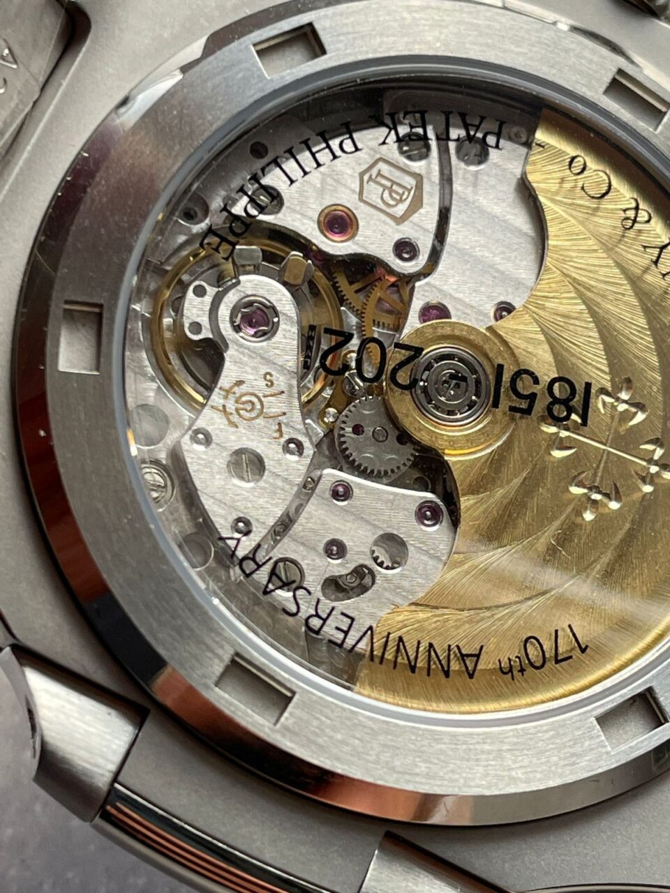 Replica PATEK PHILIPPE Nautilus 5711 3KF 1:1 Best Edition Tiffany Blue Dial on SS Bracelet A324 V2