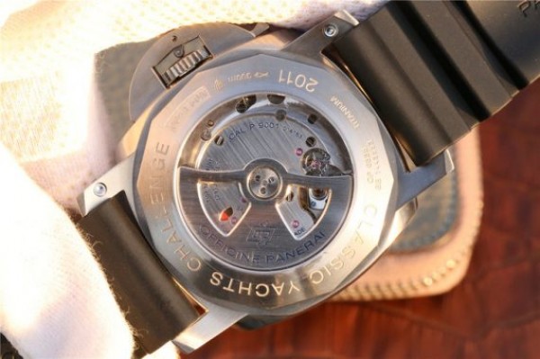 Replica Panerai PAM371 Titanium Blue Dial XF Black Rubber Strap P9001