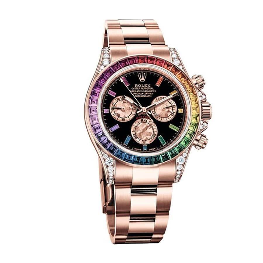 Rolex Daytona Cosmograph 116519 Rainbow Black Dial Replica