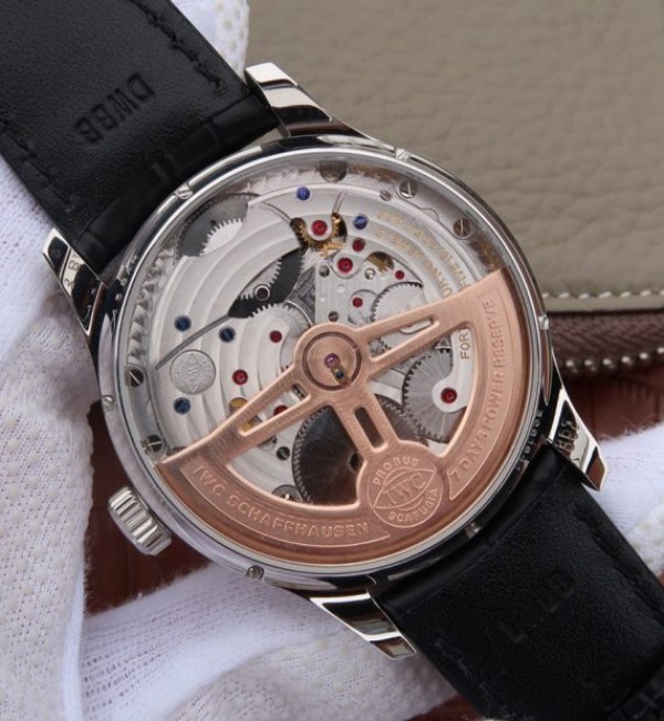 Replica IWC AZ Portuguese Tourbillon IW5046 Blue Dial