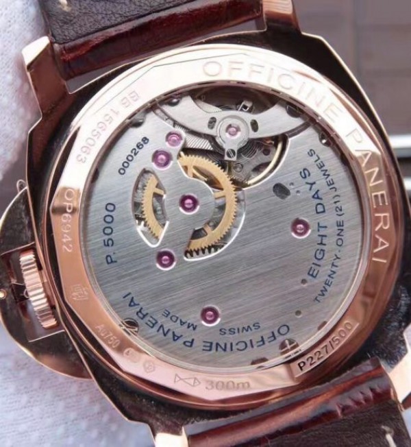 Replica Panerai XF PAM511 Brown Leather Strap P5000