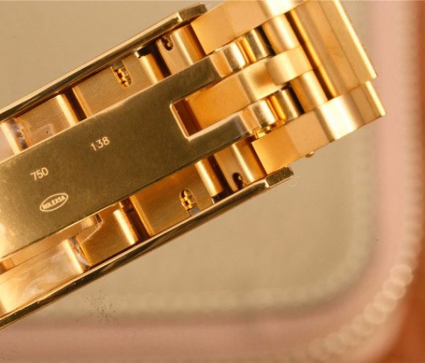 Replica Rolex Submariner 116613 LN Diamonds Markers YG Dial SS/YG Bracelet Eat2836