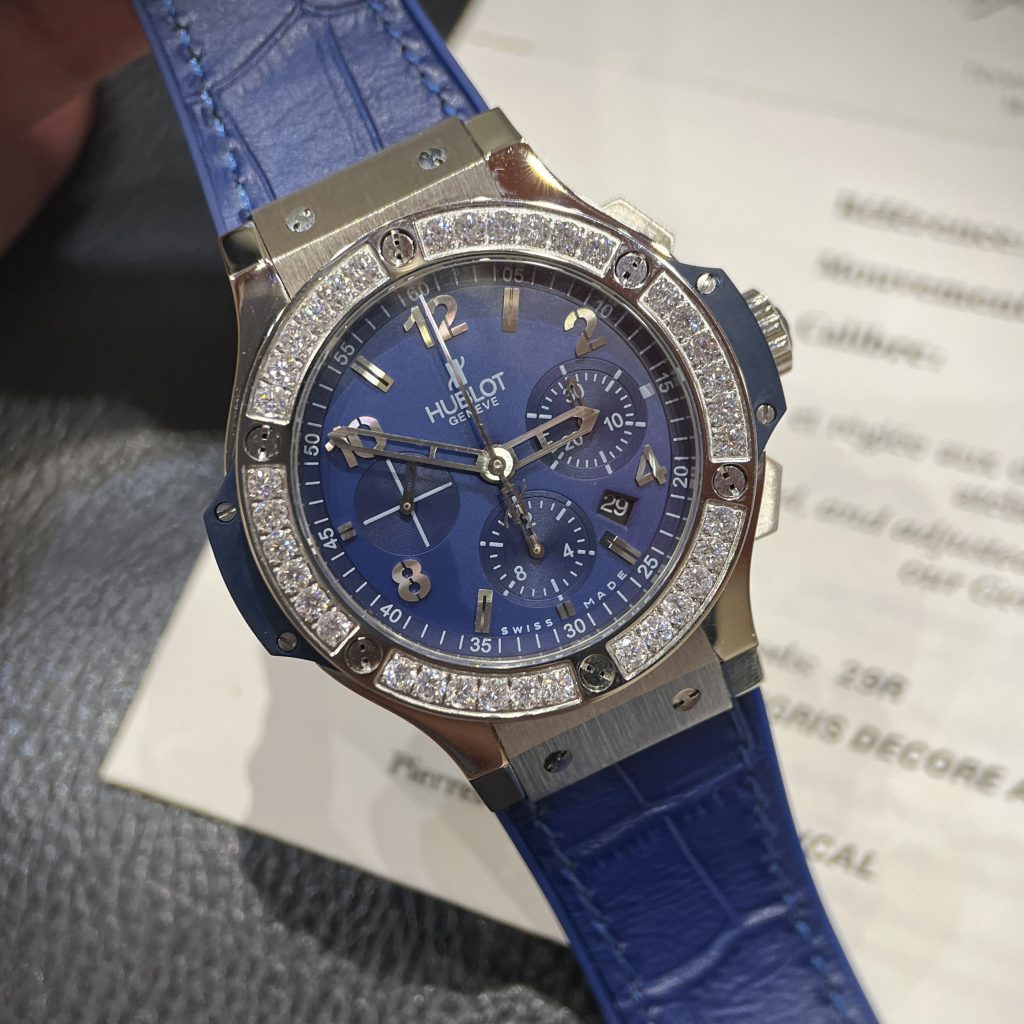 Hublot Replica Watch Big Bang HUB 4100 Blue Dial 44mm