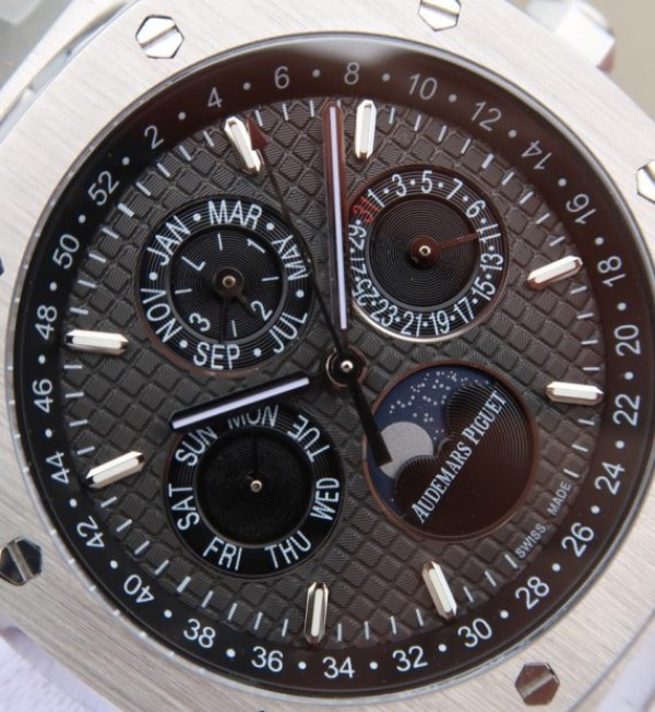 Replica Audemars Piguet JF Royal Oak 41mm 26574 SS Black Textured Dial A5134