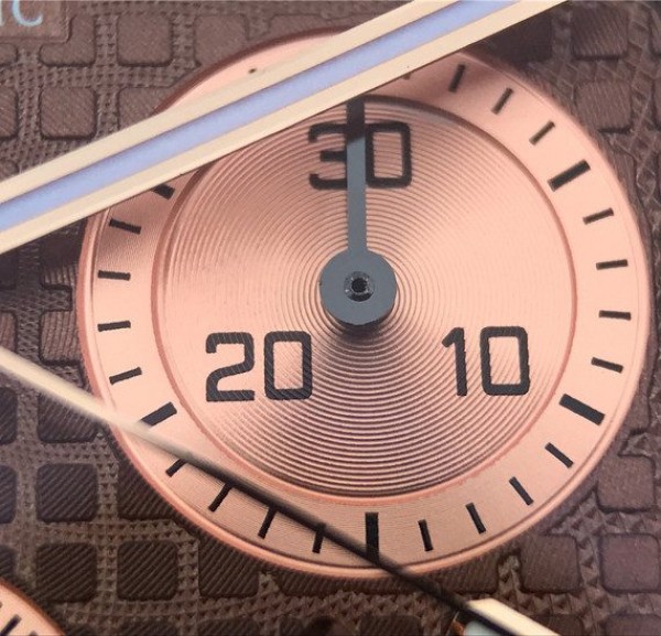 Replica Audemars Piguet Royal OAK Royal Oak Chronograph 26331 RG Brown Dial Leather Strap A7750