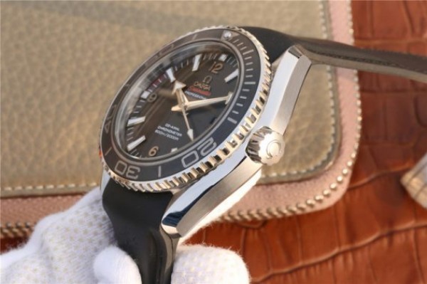 Replica Omega Planet Ocean Professional Ceramic Bezel 45mm OMF Rubber Strap A8500