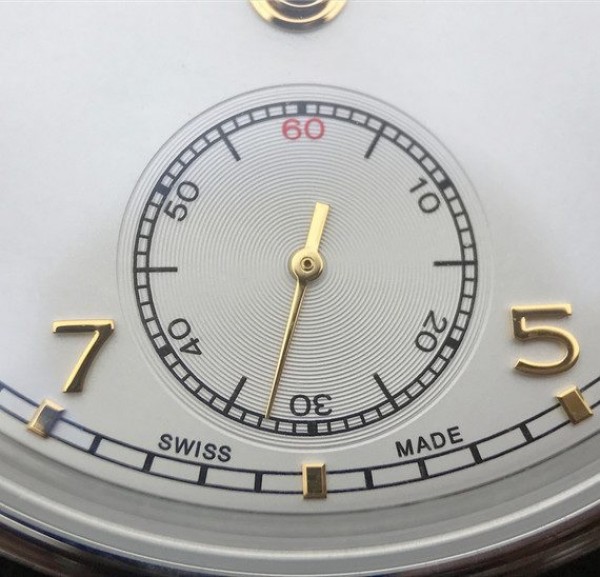 Replica IWC ZF Portuguese IW545408 White Dial Leather Strap A6498