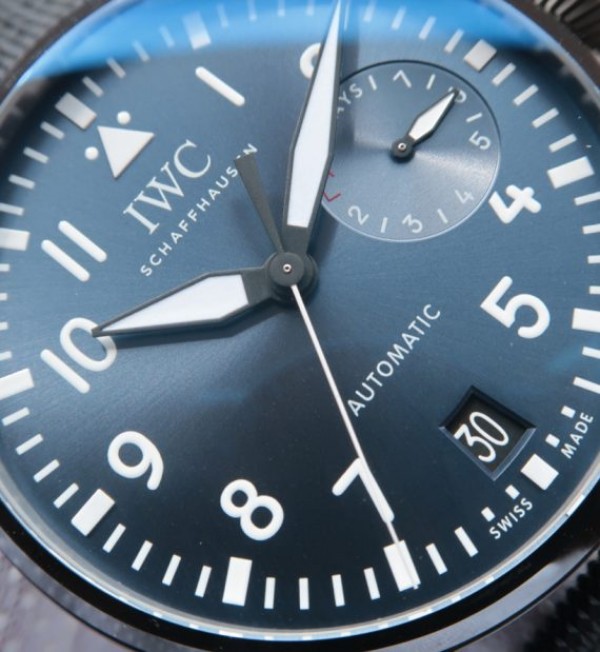 Replica IWC ZF Big Pilot IW502003 Real Ceramic Nylon Strap