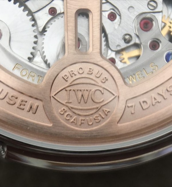 Replica IWC AZ Portuguese Tourbillon IW5046 Blue Dial