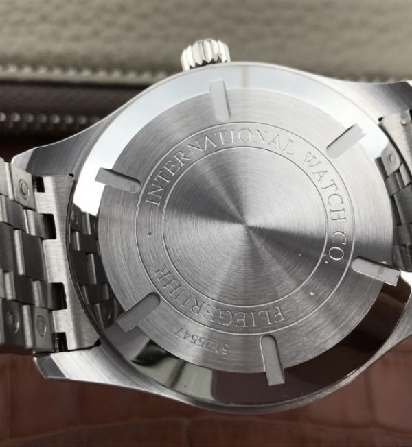 Replica IWC XF Mark XVII Black Dial SS Bracelet A2892
