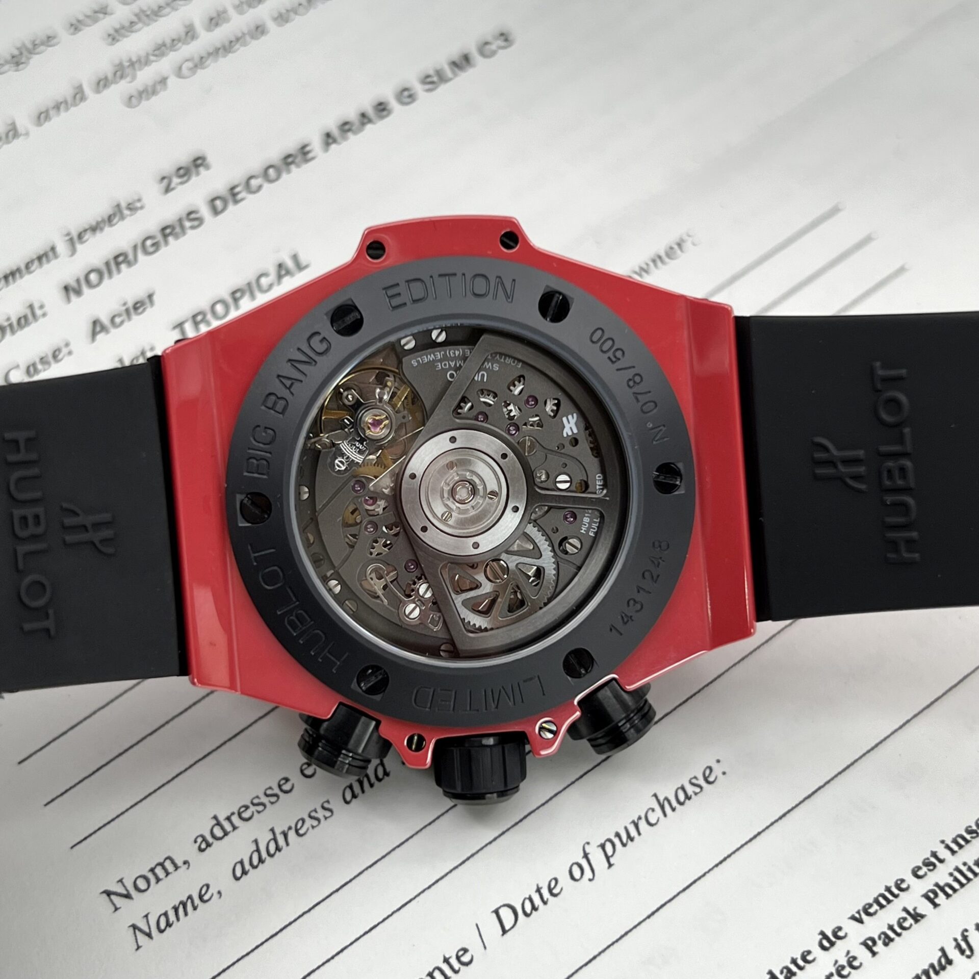 Hublot Big Bang Unico Red Magic Replica Watch BBF Factory 42mm
