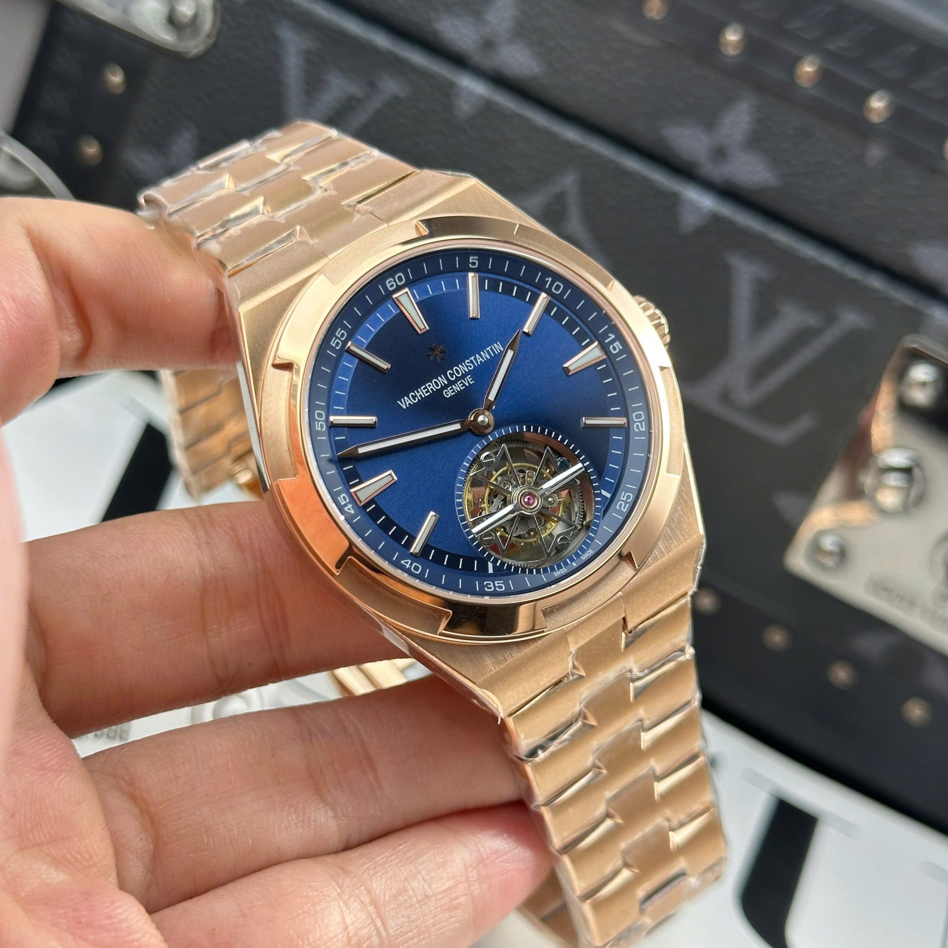 Vacheron Constantin Overseas 6000V Tourbillon Replica Watch 42.5mm