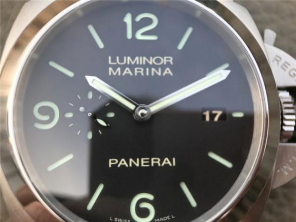 Replica Panerai PAM312 VSF Black Leather Strap P.9000 Super Clone
