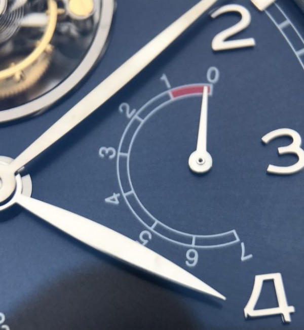 Replica IWC AZ Portuguese Tourbillon IW5046 Blue Dial