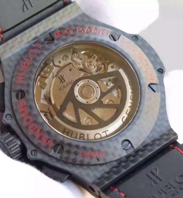 Replica Hublot V6 Big Bang Full Carbon Fiber CF Dial W0062N3400
