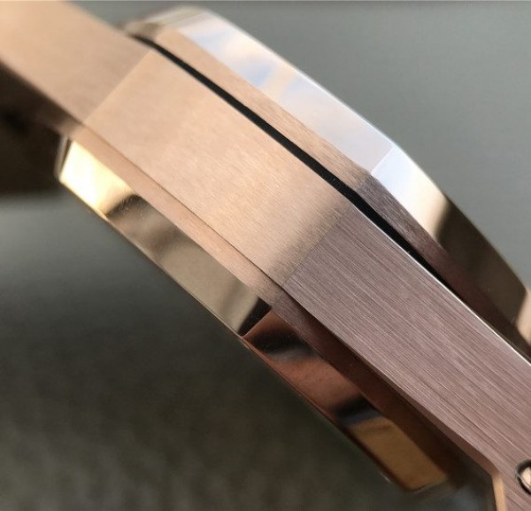 Replica Audemars Piguet Royal OAK Royal Oak Chronograph 26331 RG Brown Dial Leather Strap A7750