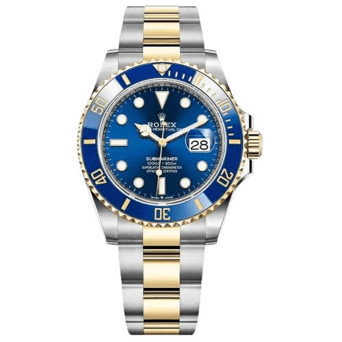Rolex Submariner Date Two Tone Blue Dial 126613 Replica