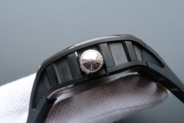 Replica Richard Mille RM057 Dragon Phoenix PVD SS Case Dragon Dial Black Rubber Strap
