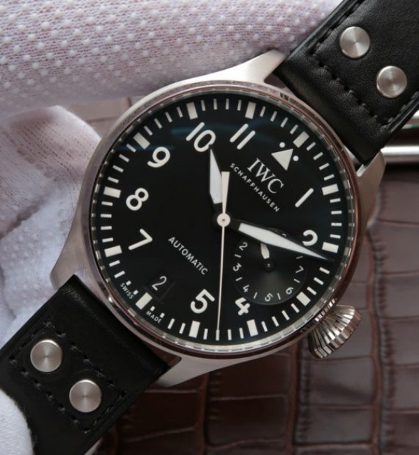 Replica IWC ZF Big Pilot IW500901 Leather Strap A51111