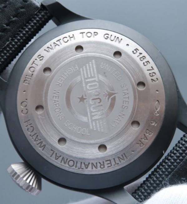 Replica IWC ZF Big Pilot IW502001 Real Ceramic Nylon Strap